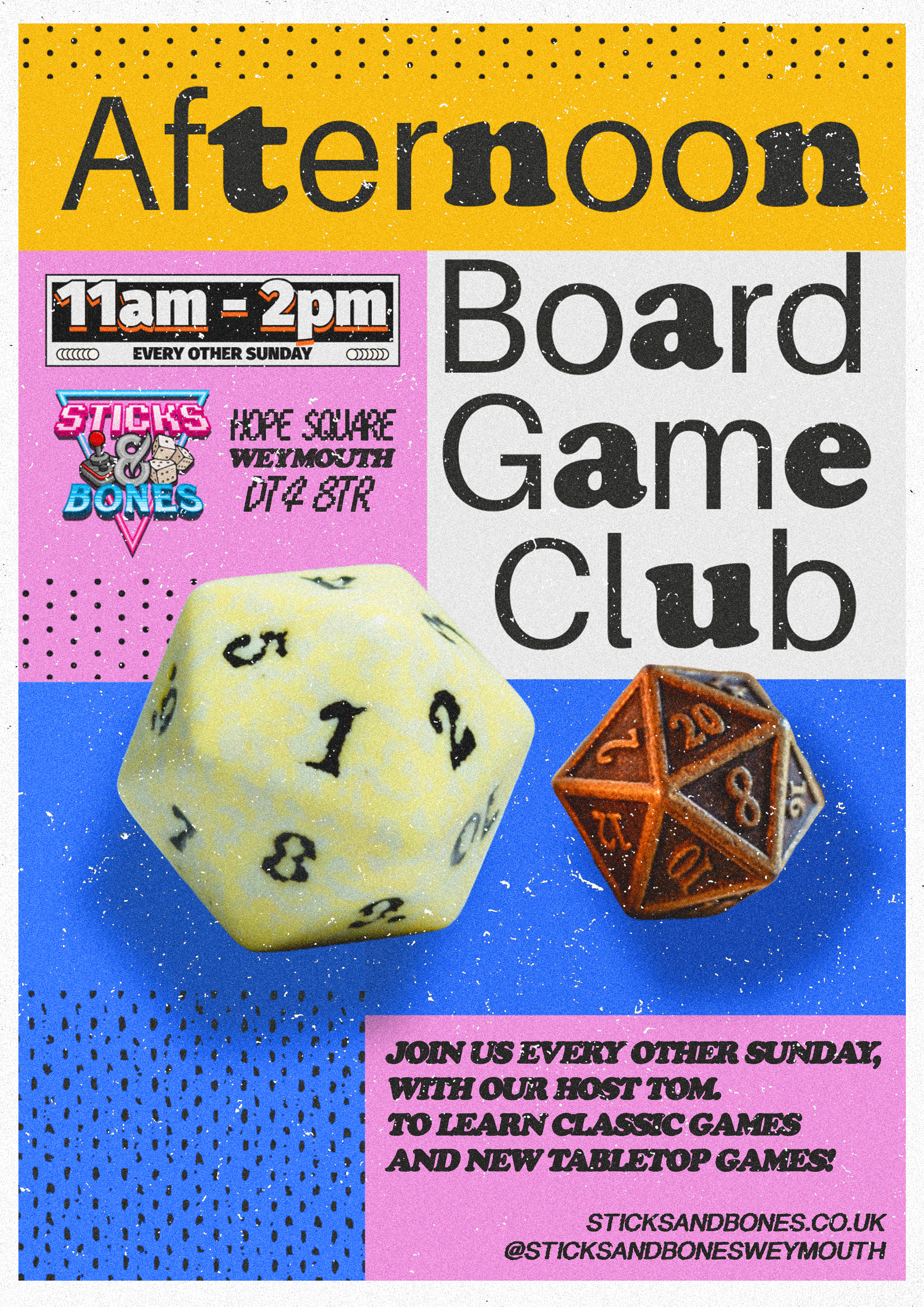 Afternoon Games Club | 6th & 20th July